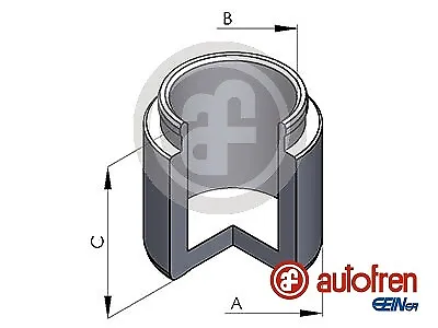 Autofren Seinsa D025131 Piston Brake Caliper Front Axle For Austinbmwdaimler • £19.10
