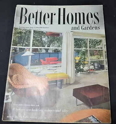 Vintage May 1952 Better Homes & Gardens Great Ads House Recipes Womens • $3