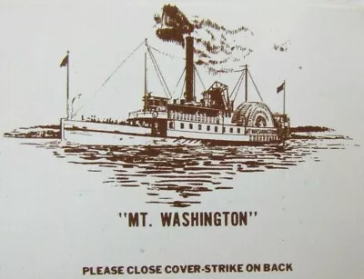 Steamboat Paddlewheel Boat: Meridith Savings Bank (ashland Moultonboro Nh) -f22 • $4.23