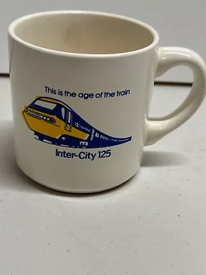 Vintage BritRail Travel Inter-City 125 Coffee Cup • $9