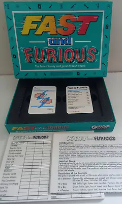 £14.99 • Buy Gibsons Games - Fast And Furious - Mille Bornes, Card Game - 1991, Complete