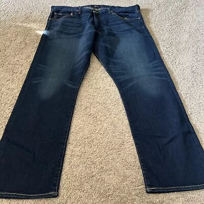 Polo Ralph Lauren Hampton Relaxed Straight Jeans Mens 40x32 Blue Stretch Denim • $8