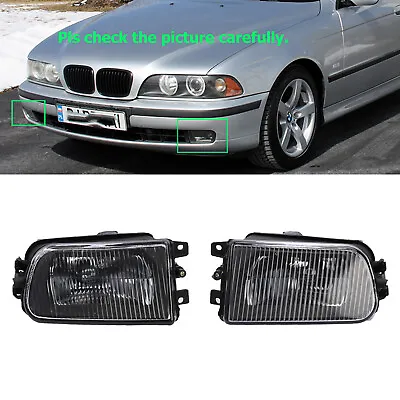 Front Bumper Fog Light For BMW E39 528i 540i Z3 Pair Driving Lamp Housing • $33.24