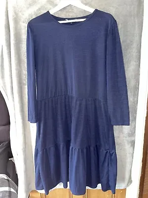 £6.50 • Buy Peacocks Blue Dress Size 18