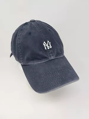 NY Yankees Mini Logo Strap Back Dad Hat Cooperstown Collection American Needle • $16