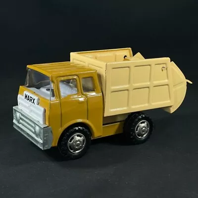 VINTAGE 1971 Louis Marx TOYS Tin Marx DUMP TRUCK W/ Movable Trailer Japan 6.75  • $39.96