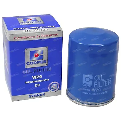 Spin On Oil Filter Cooper WZ9 / Alternate Cross Reference Sakura C1121 & Ryco Z9 • $17.95