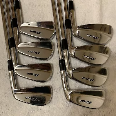 Mizuno MP•33 Forged Iron Set 3-pw With True Temper Stiff Flex Shaft • $350