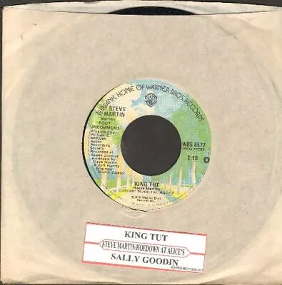 Martin Steve - King Tut/Sally Goodin WB 8577 Vinyl 45 Rpm Record • $13.20