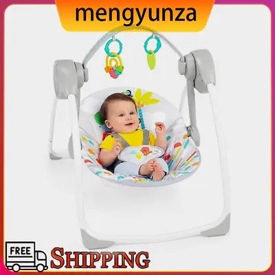 $43.50 • Buy Unisex, Newborn +Baby Swing Playful Paradise Portable Compact With Toys Portable