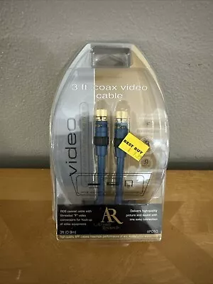 Acoustic Research S-Video Cable Performance Series 3 Feet .9 Meters Oxygen Free. • $15.95