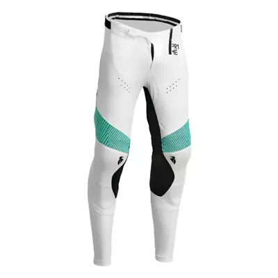 Thor Prime Tech White And Teal MX Off Road Pants Men's Size 38 • $54.99