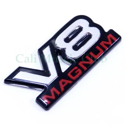 94-01 V8 Magnum Fender Door OEM Nameplate Badge Logo Mopar 1500 Van Emblem • $20