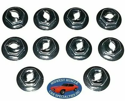 $9.16 • Buy Ford Lincoln Mercury Trim Molding Clip Emblem Pal Thread Cutting Speed Nut 10p H