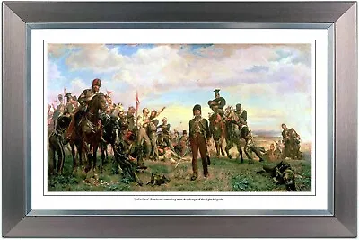 Balaclava Survivors Of Charge Of The Light Brigade Framed Print 15 X 10 Inch • £27.99