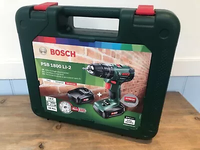 £8.80 • Buy CASE ONLY : BOSCH PSB 1800 Li-2 Cordless Drill Case / Box,  VGC  ~ FREE POSTAGE