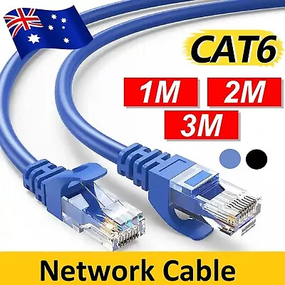 Cat 6 Ethernet Cable Network Cable Lan Cable Patch Lead Cord Cat6 RJ45 Connector • $11.49