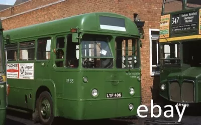 ORIGINAL 35mm BUS SLIDE LONDON COUNTRY RF55 On 15/8/76 • £3.99
