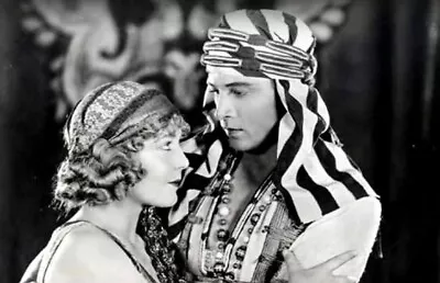 Rudolph Valentino & Vilma Banky Son Of The Sheik 1926 Film Picture Photo 8.5x11 • $13