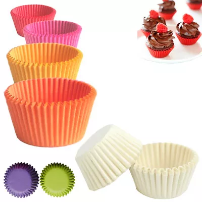 120 Pcs Mini Cupcake Liners Paper Baking Cups Cake Candy Cookie Muffin Bite Size • $9.15