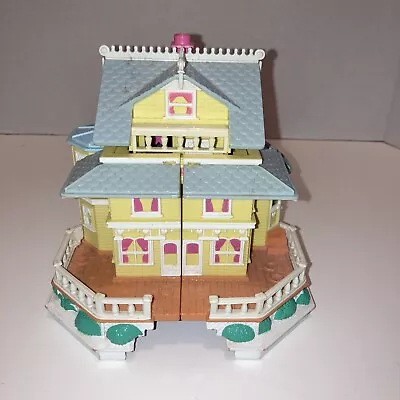 Vintage Bluebird Polly Pocket Yellow Pop-Up Clubhouse Mansion 1995 *** READ • $19.99