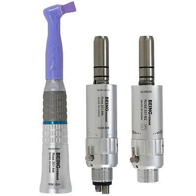BEING Dental Prophy Handpiece Straight Cone Nose Air Motor 2 4 Holes E Type NSK • $35.99