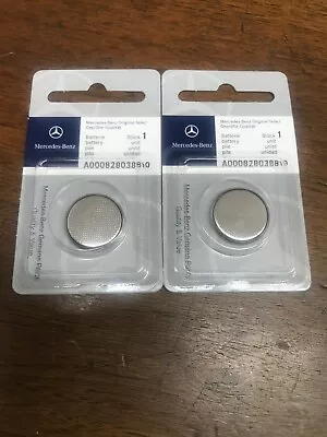 Genuine Original Mercedes Benz Remote Keyless Key Fob Entry Battery 2-Pack • $10.49