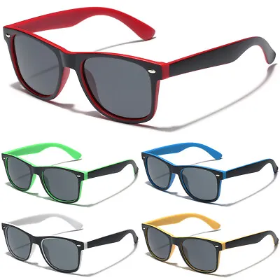 Retro Vintage Horned Rim Square Sunglasses Men Women Fashion Multi-Color Glasses • $7.95