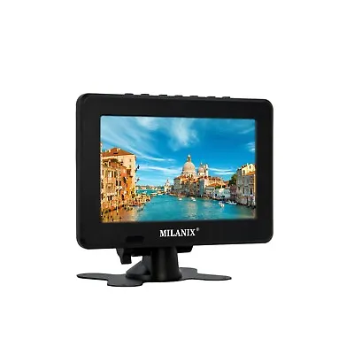 $79.99 • Buy Milanix 7  Portable Widescreen LCD TV W/ Digital TV Tuner & USB, SD Slot & AV In