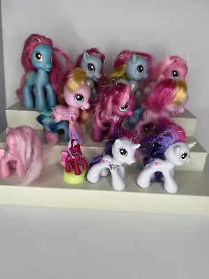 My Little Pony G3.5 Lot Of 11 TLC  FLAWS BAIT To Custom Rainbow Dash And Mom MLP • $9.99