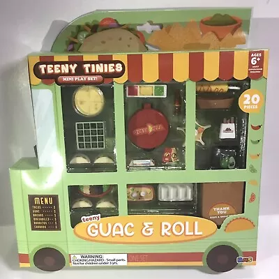 Teeny Tinies GUACAMOLE & ROLL Mini Play Set * NEW * • $10