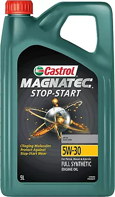 Castrol Magnatec Stop-Start 5W-30 Engine Oil 5 Litre • $94.79