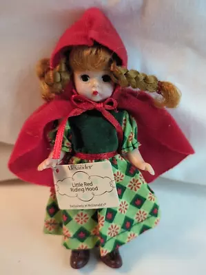 Madame Alexander 2002 Little Red Riding Hood 5 Inch Doll McDonald's Exclusive  • $11