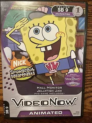 VIDEO NOW DISC SPONGEBOB FOR VIDEONOW XP SYSTEM SB 9 Hall Monitor Jellyfish Jam • $17.99