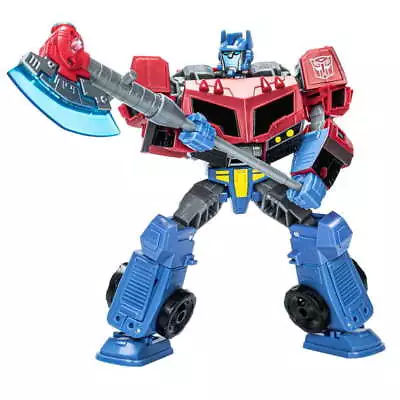 Transformers Legacy United Voyager Animated Universe Optimus Prime 7” Action Fig • $28.79