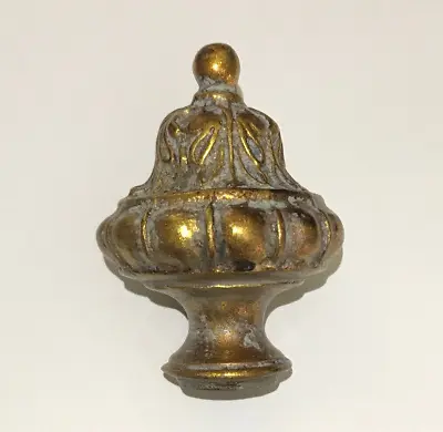 New 2 3/4  Large Roman Style Lamp Finial Copper Finish 1/4-27F Tap #RF033B • $11.70