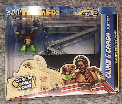 WWE Mattel Rumblers Ring Climb & Crash Playset With Kofi Kingston*SPECIAL 1 Week • $10.97