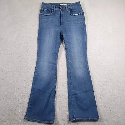 Levi's Jeans Womens 30 Blue 726 Flare High Rise Stretch Denim • $24.97
