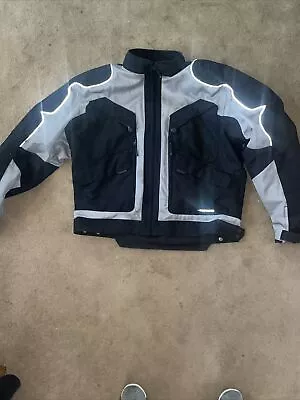 Firstgear Hypertex Men's Armored Motorcycle Jacket With Lining Size Xl Worn Once • $100