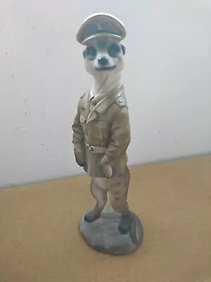 £13.99 • Buy Meerkat Army Officer Figurine/Ornament 28cm.