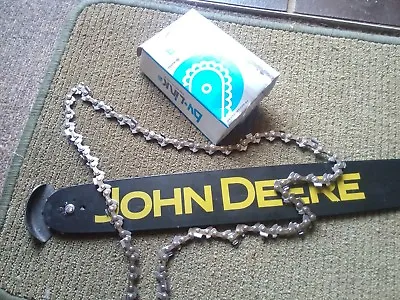 JOHN DEERE S/NOS E  BAR. 16 IincHx3/8 X Lo Pro *  BONUS CHAIN *suit HUSKY DOLMAR • $45