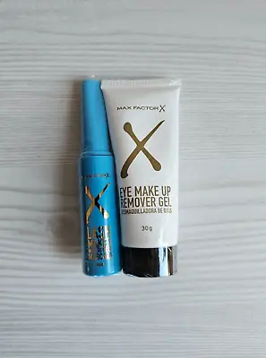 Max Factor LASH MAKER MASCARA + Max Factor Eye Makeup Remover Gel NEW • $39.99