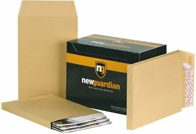 25 New Guardian C4 Strong Manilla Armour 50mm Gusset Envelopes 130gsm A28113 • £15.99