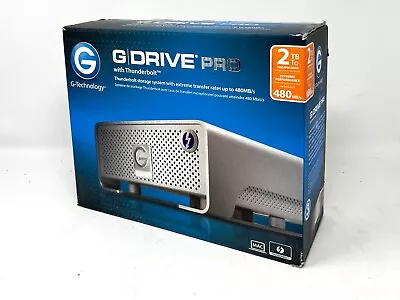 SanDisk Professional G-DRIVE PRO Thunderbolt - 2TB ** OPEN BOX ** • $249