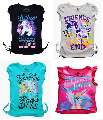 MY LITTLE PONY MLP Fashion Tops Cotton Tees T-Shirt NEW Girls Size 5 6 Or 6X $18 • $12.99