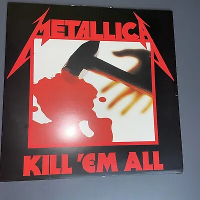 Metallica - Kill 'Em All Limited Edition (UMR/Mercury) Red Vinyl 12  Album • £25.99