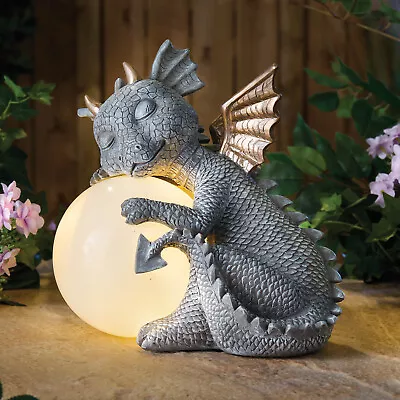 Solar Light Dragon Garden Ornament • £19.99