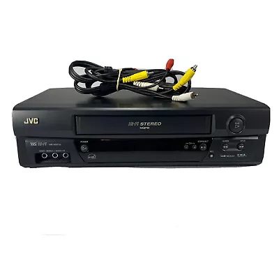 JVC Hi-Fi  Stereo SQPB HR-A591U VHS VCR Player 4 Head Nice Tested No Remote • $54.99