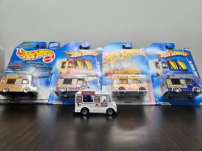 Lot Of 5 Hot Wheels Ice Cream Truck/Food Truck. Vintage 1983 Good Humor. • $15