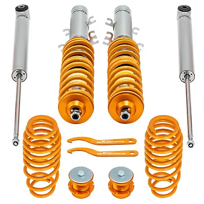 Maxpeedingrods Coilovers Lowering Kit For VW GOLF MK4 99-05 Adjustable Height • $196